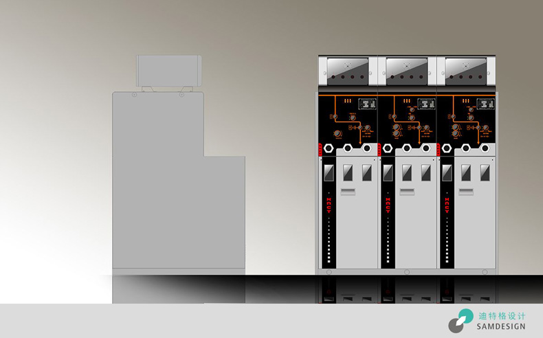 機電絕緣柜外觀(guān)設計效果圖